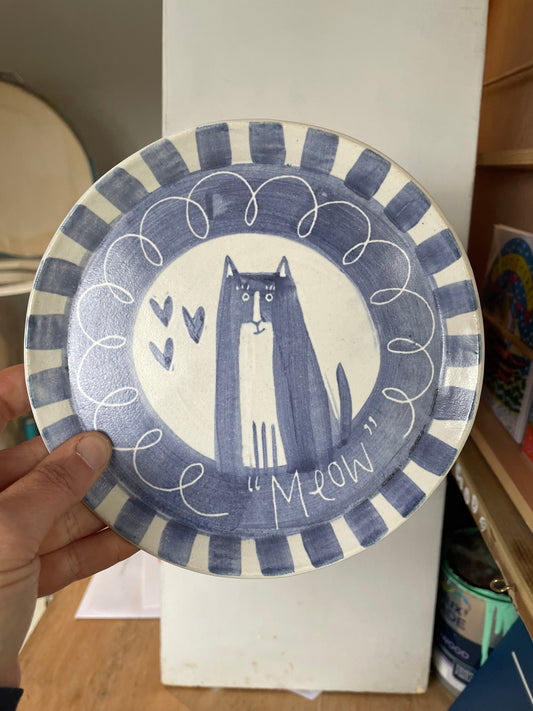 Second meow plate