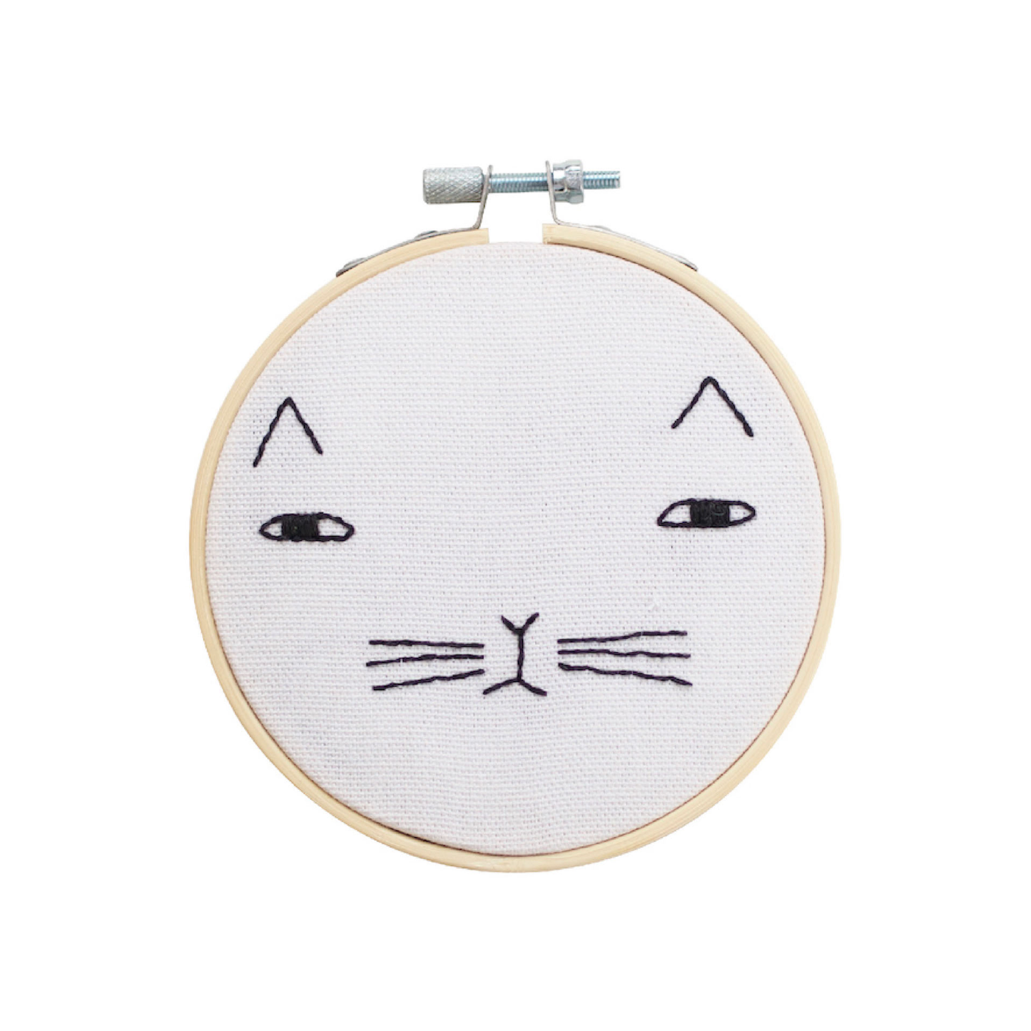 Mog the Cat Donna Wilson Embroidery Hoop Kit