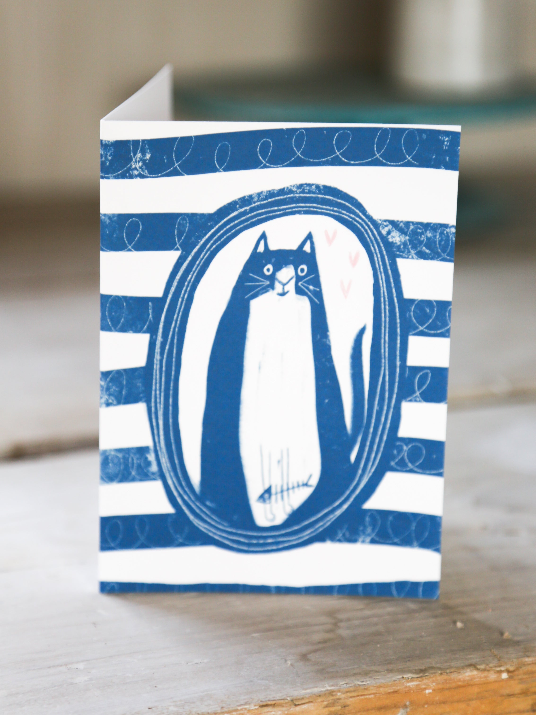 Fatty Catty - Greeting Card – Laura Lane Ceramics