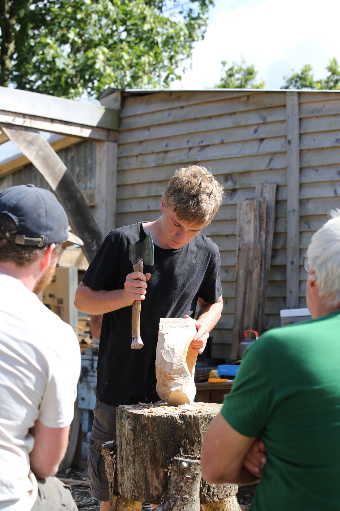 Beginners Learn to Carve a Spoon WORKSHOP