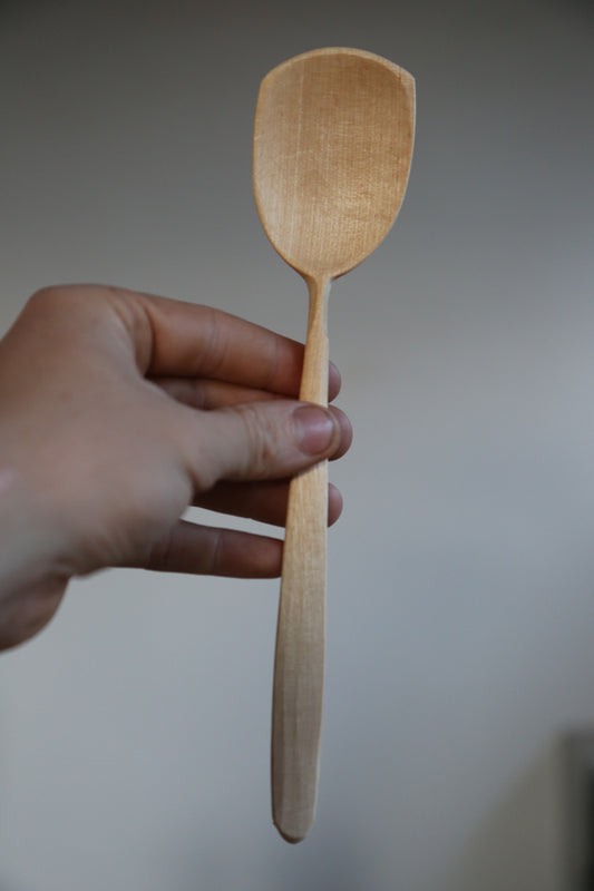 Birch Square Ended Cooking Spoon