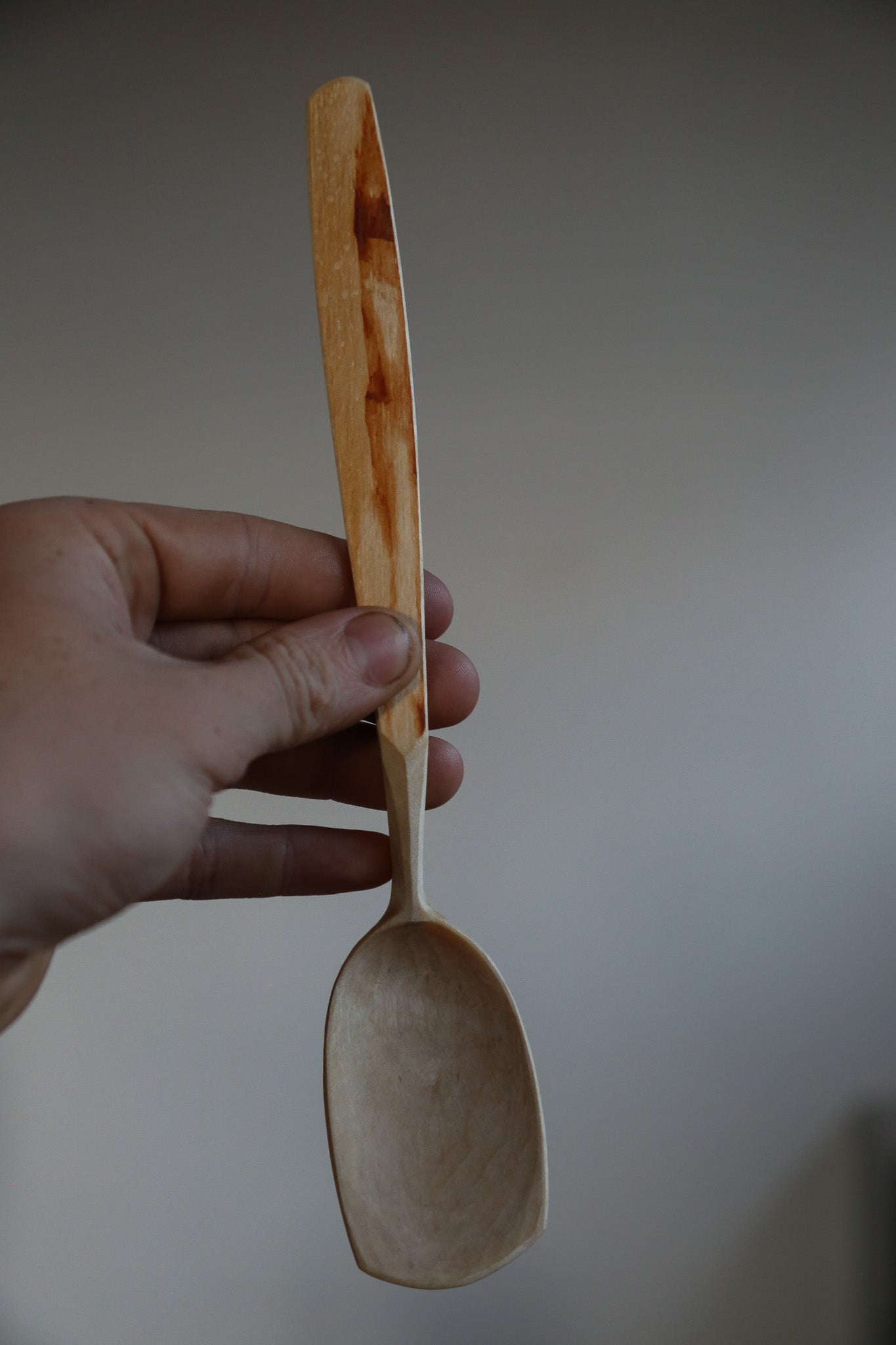 Birch Eating Spoon with Cambium Handle