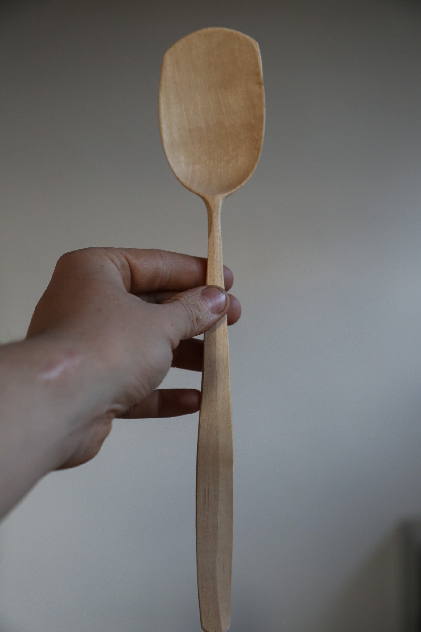 Birch Shovel Serving Spoon