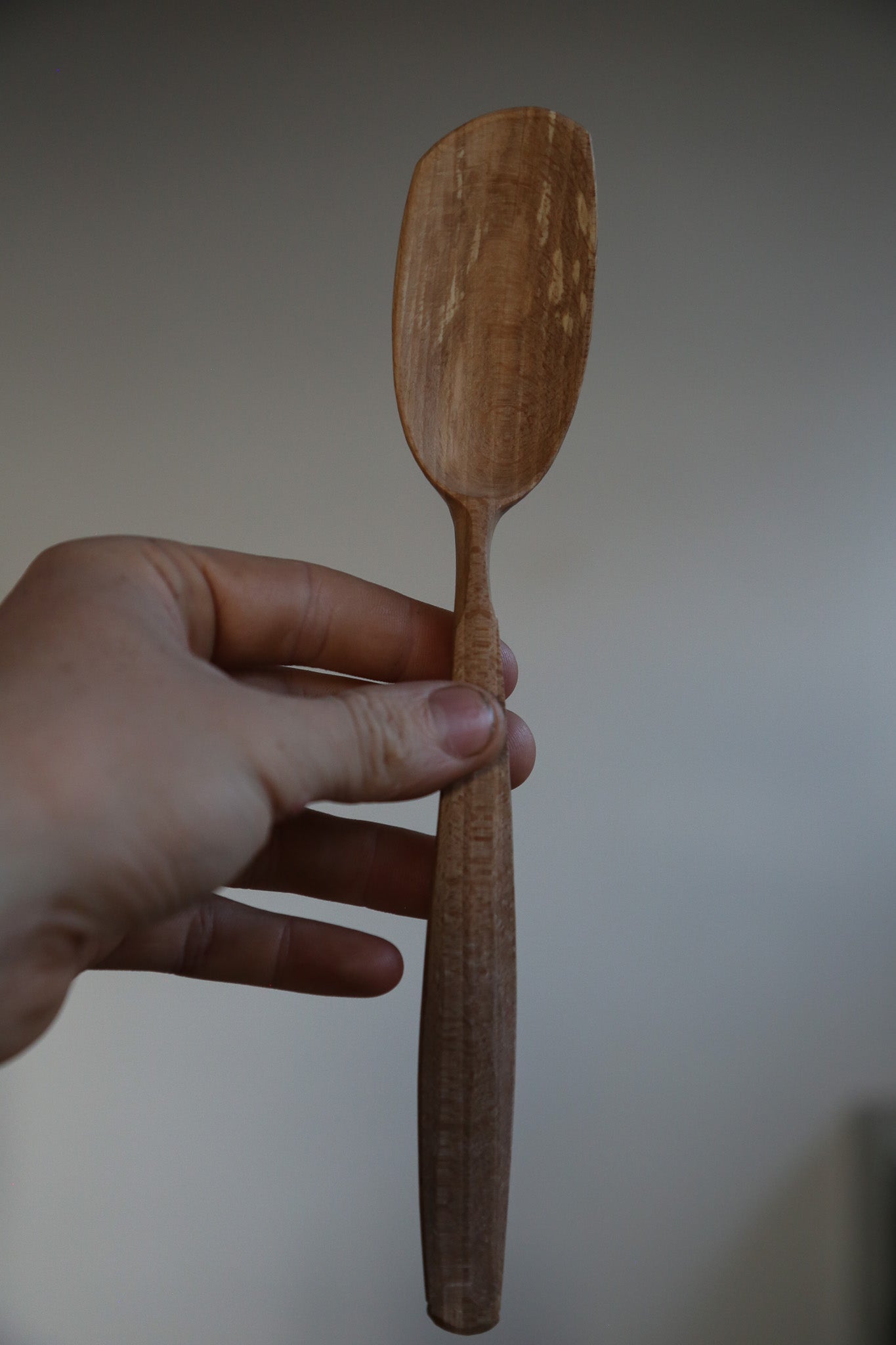 Beech Square ended Serving/ Cooking Spoon