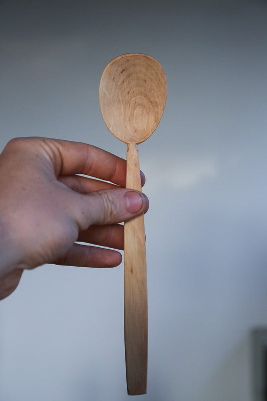 Hazel Eating Spoon