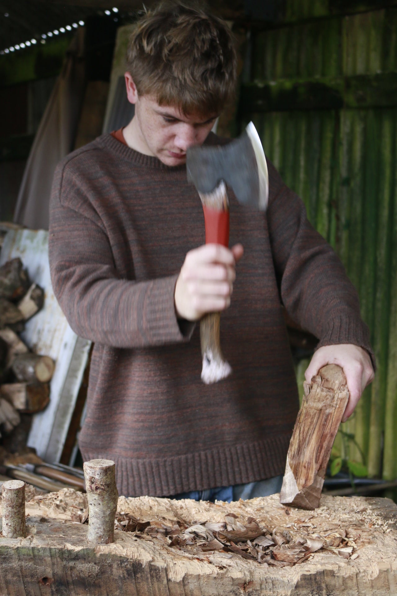 Beginners Learn to Carve a Spoon WORKSHOP